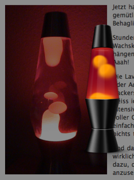 I Love Lamp - LavaLampe fürs Dashboard