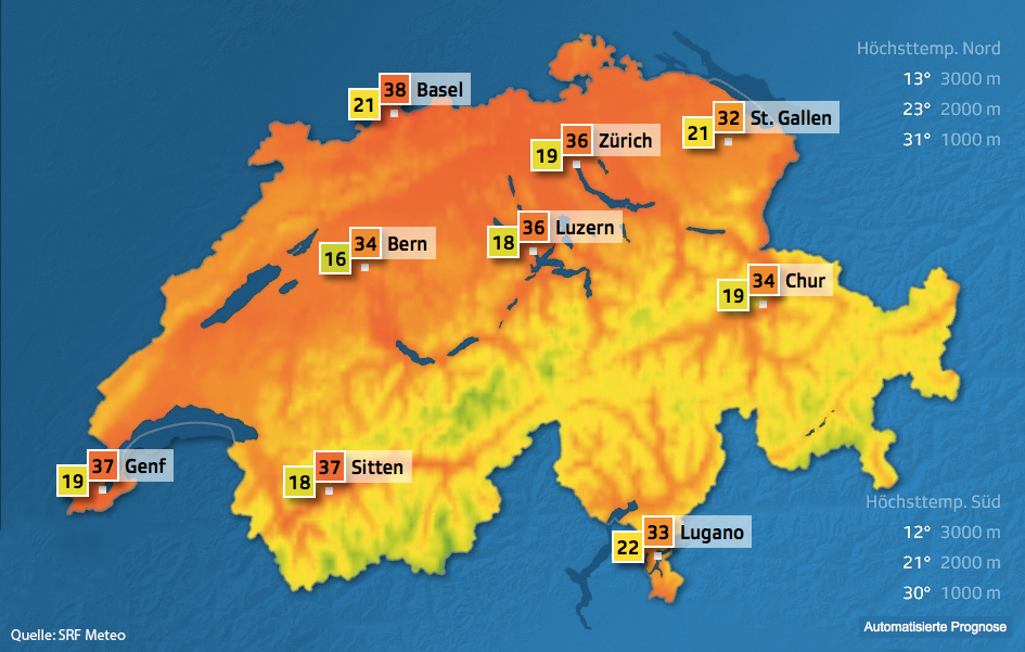 Schweiz Wetter